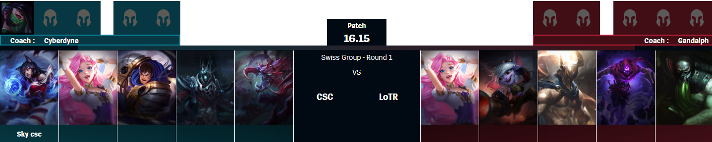 OSL Server Champ Select